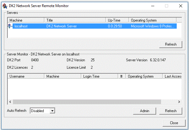 Cadfil Network Server Remote Monitor Image 1