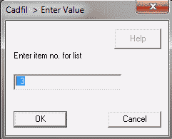 Cadfil - Pipe example 1, Combine Winding Dialog Add item