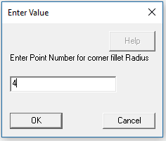 Cadfil Mandrel editor fillet point number input